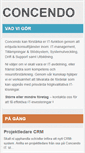 Mobile Screenshot of concendo.se